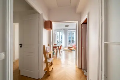 Plan de l'établissement Appartement 50 m² lumineux et refait à neuf