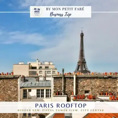 Toits de Paris - Vue Tour Eiffel - by MonPetitFaré