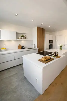 Cuisine ou kitchenette dans l'établissement Bright 2BR Apartment, 2 baths, 2 Balconies, Metro 5min, Paris