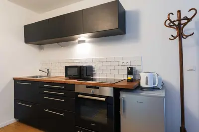 Cuisine ou kitchenette dans l'établissement Charming studio apartment for 2 - Bastille