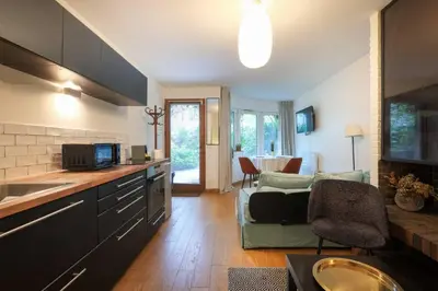 Cuisine ou kitchenette dans l'établissement Charming studio apartment for 2 - Bastille