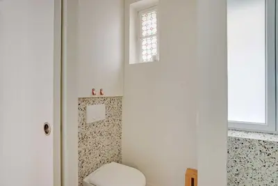 Salle de bains dans l'établissement Authentic apartment - 3BR-8P - Clignancourt
