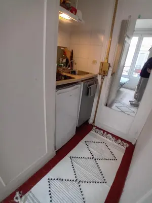 Cuisine ou kitchenette dans l'établissement Paris 11 Studio