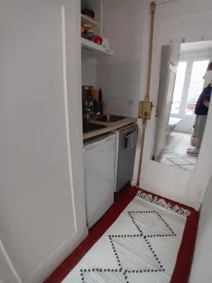 Cuisine ou kitchenette dans l'établissement Paris 11 Studio