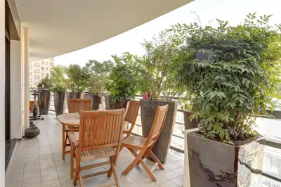 Balcon ou terrasse dans l'établissement Le Vernet - Boulogne