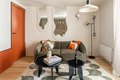 Coin salon dans l'établissement Sereners - Rue Saint Denis