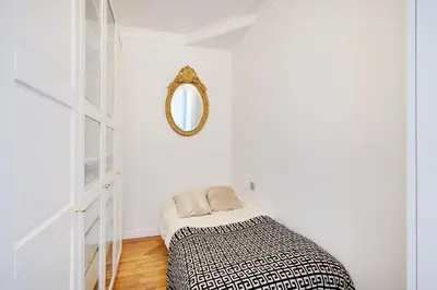 Un ou plusieurs lits dans un hébergement de l'établissement Paris’Luxury : Luxe, Calm and Voluptuousness