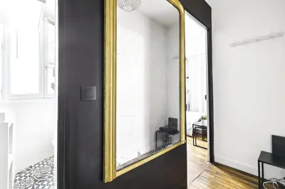 Plan de l'établissement Lovely top floor studio near Montmartre