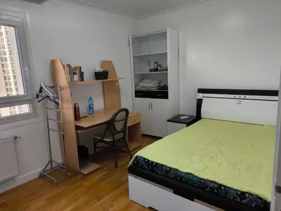 Un ou plusieurs lits dans un hébergement de l'établissement Lovely Appartment In Paris - Near Arena Porte de la Chapelle