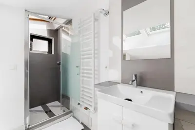 Salle de bains dans l'établissement Oasis de Tranquillité