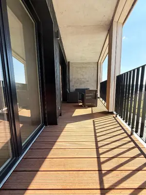 Balcon ou terrasse dans l'établissement Charme Parisien neuf et cosy