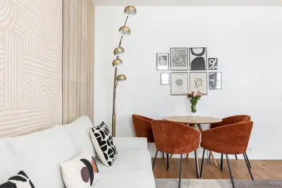 Coin salon dans l'établissement Appartement 2 pieces #TourEIffel #Invalides - II