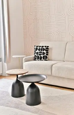 Coin salon dans l'établissement Appartement 2 pieces #TourEIffel #Invalides - II