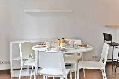 Boissons dans l'établissement Appartement paisible et central Rivoli