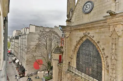 Plan de l'établissement Appartement paisible et central Rivoli