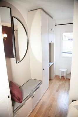 Salle de bains dans l'établissement Au Cœur de Paris