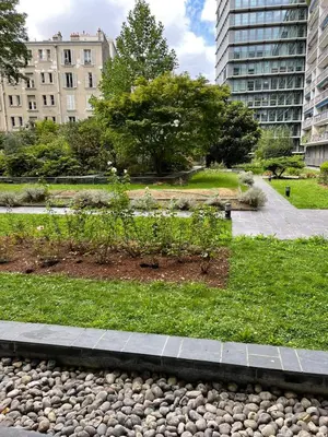 Jardin de l'établissement Cocoon Meridien