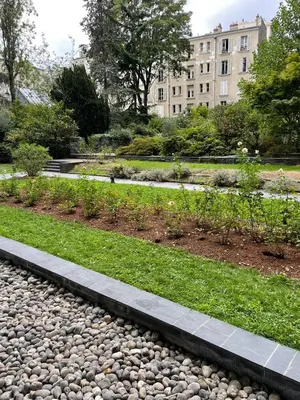 Jardin de l'établissement Cocoon Meridien