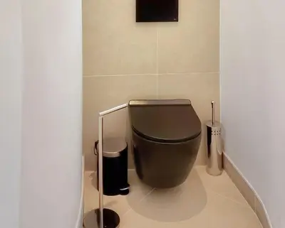 Salle de bains dans l'établissement Amazing refurbished flat in Paris V