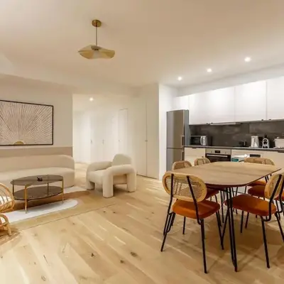 Appart 6Pers#3 Bedrooms#2 Bathrooms#Paris 19