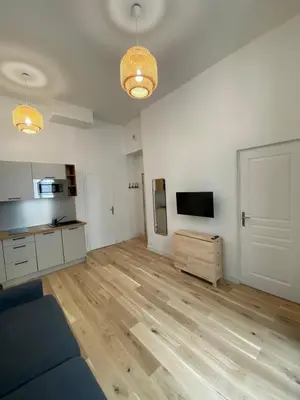 Cuisine ou kitchenette dans l'établissement Appartement Bonne Nouvelle