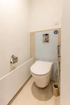 Salle de bains dans l'établissement Comfortion Norma - Suite de luxe avec vue sur la Tour Eiffel