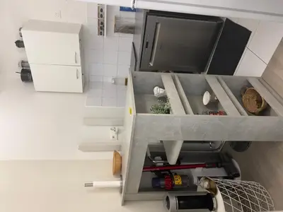 Cuisine ou kitchenette dans l'établissement Trocadéro Studio, Tour Eiffel