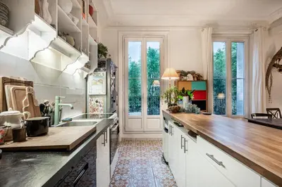 Plan de l'établissement Appart typique Montmartre