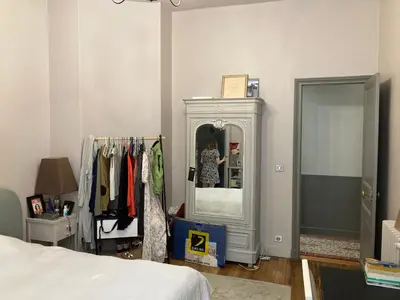 Un ou plusieurs lits dans un hébergement de l'établissement Appartement de standing