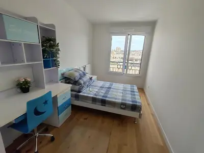 Un ou plusieurs lits dans un hébergement de l'établissement Perle de Saint-Ouen - 6 à 8 personnes