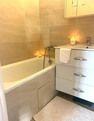 Salle de bains dans l'établissement Boheme Chic house