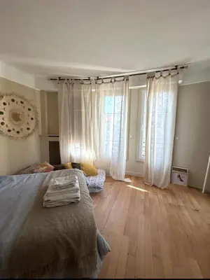 Un ou plusieurs lits dans un hébergement de l'établissement Boheme Chic house