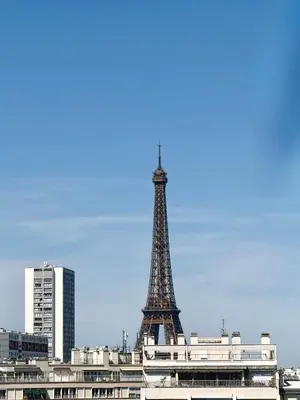 Plan de l'établissement Apartment My HOME Eiffel Tower View