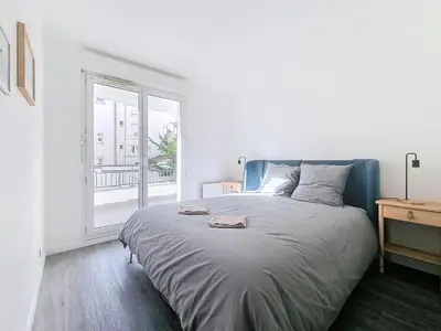 Un ou plusieurs lits dans un hébergement de l'établissement 6P/terrasse/2 car parks/5min Paris