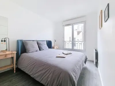 Un ou plusieurs lits dans un hébergement de l'établissement 6P/terrasse/2 car parks/5min Paris