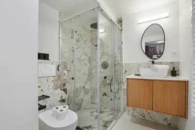 Salle de bains dans l'établissement Résidence Saint Germain des Près Rue de Rennes by Studioprestige