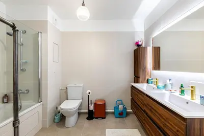 Salle de bains dans l'établissement GuestReady - Chic cocoon with a balcony
