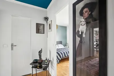 Un ou plusieurs lits dans un hébergement de l'établissement Boulogne Billancourt - Chateau 1 bdr