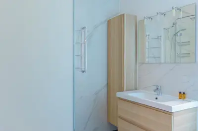 Salle de bains dans l'établissement Paris Palais des Congrès Residence