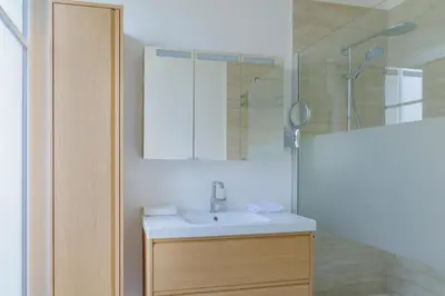 Salle de bains dans l'établissement Paris Palais des Congrès Residence