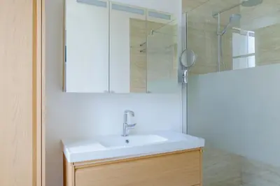 Salle de bains dans l'établissement Paris Palais des Congrès Residence