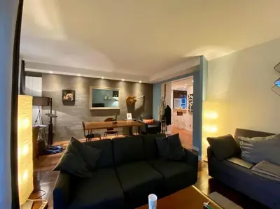 Coin salon dans l'établissement Appartement moderne Neuilly sur Seine au calme