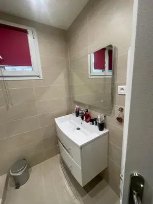 Salle de bains dans l'établissement appartement 65m