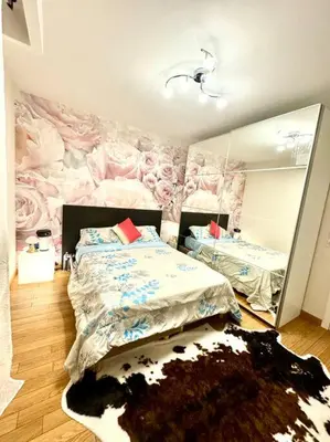 Un ou plusieurs lits dans un hébergement de l'établissement Luxury House Porte VERSAILLES Eiffel