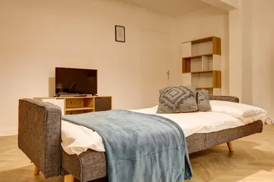 Un ou plusieurs lits dans un hébergement de l'établissement Gare Austerlitz Renovated & comfortable 8 guests
