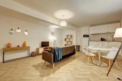 Plan de l'établissement Gare Austerlitz Renovated & comfortable 8 guests