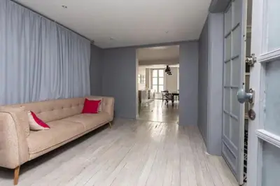 Coin salon dans l'établissement Saint-Honoré Luxurious 2 Bedrooms apartment 120m2