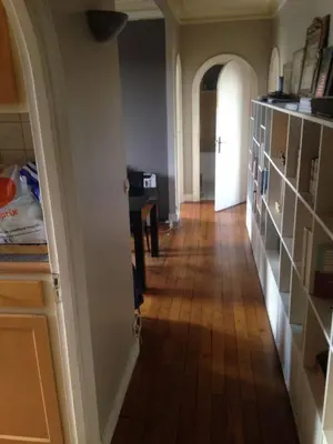 Plan de l'établissement Chambre privative dans appartement sur Paris