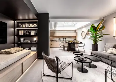 Coin salon dans l'établissement Luxury Residence in old Marais, 3 BR, Patio, Sauna, Fitness Room, AC
