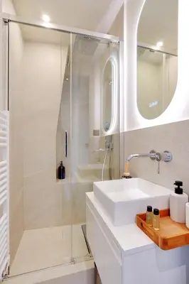 Salle de bains dans l'établissement Luxury flat silly - Boulogne city center